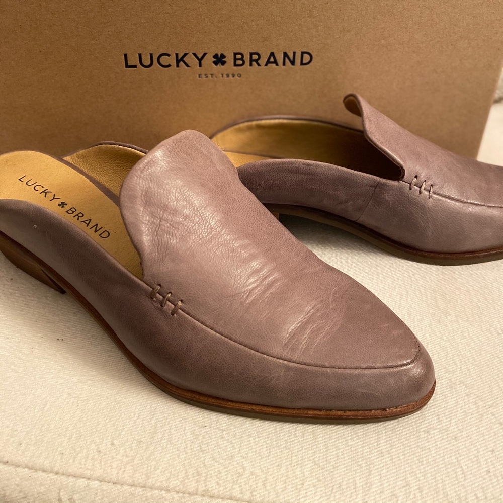 Lucky Brand Margrete Loafers Mules 8